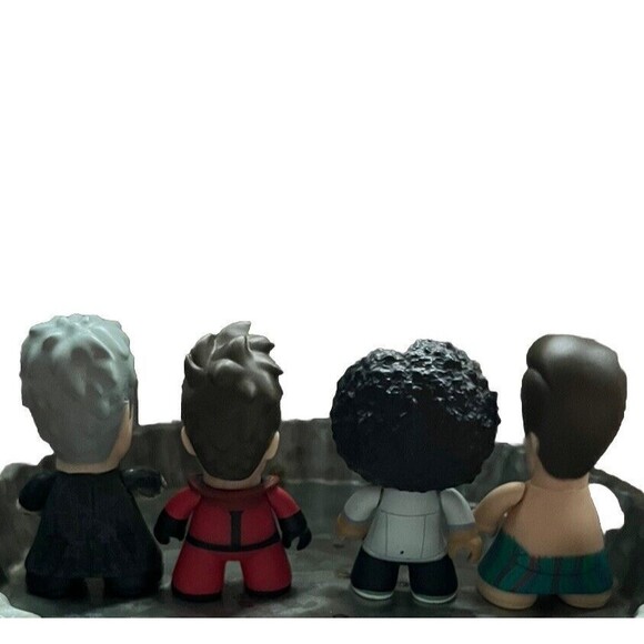 Dr Who Mini Figurines BBC issued. Flawless 4 Pc - Picture 4 of 6
